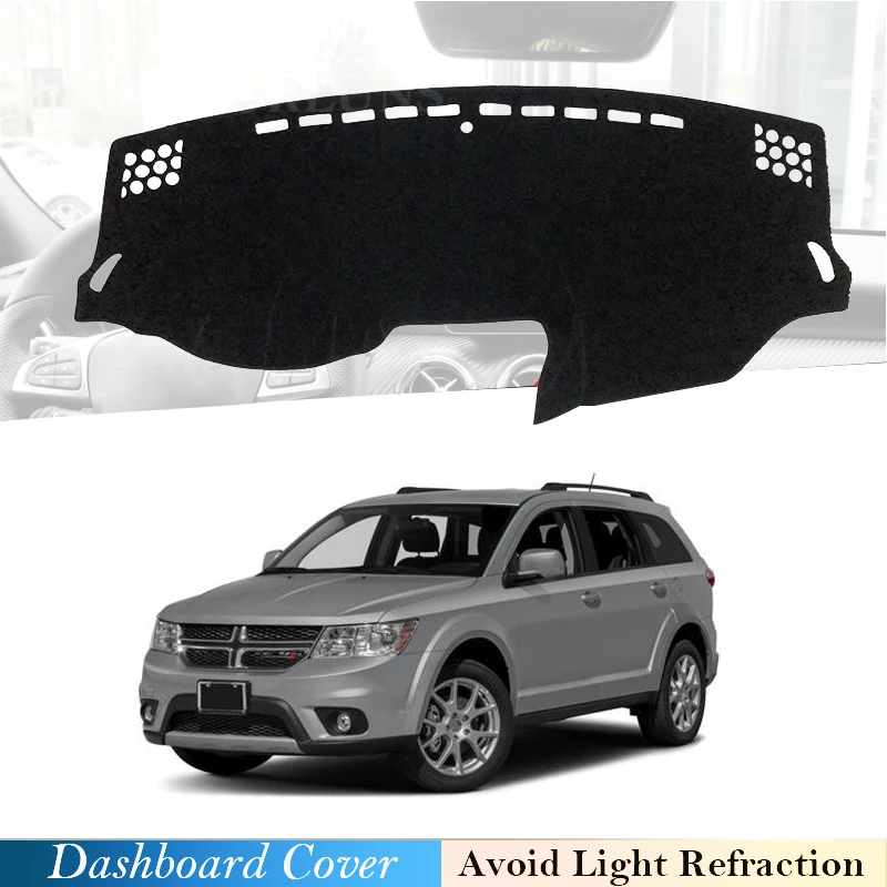 

Крышка приборной панели автомобиля защитный коврик для Dodge Journey Fiat Freemont 2009 ~ 2016 автомобильные аксессуары коврик от солнца Dashmat 2015