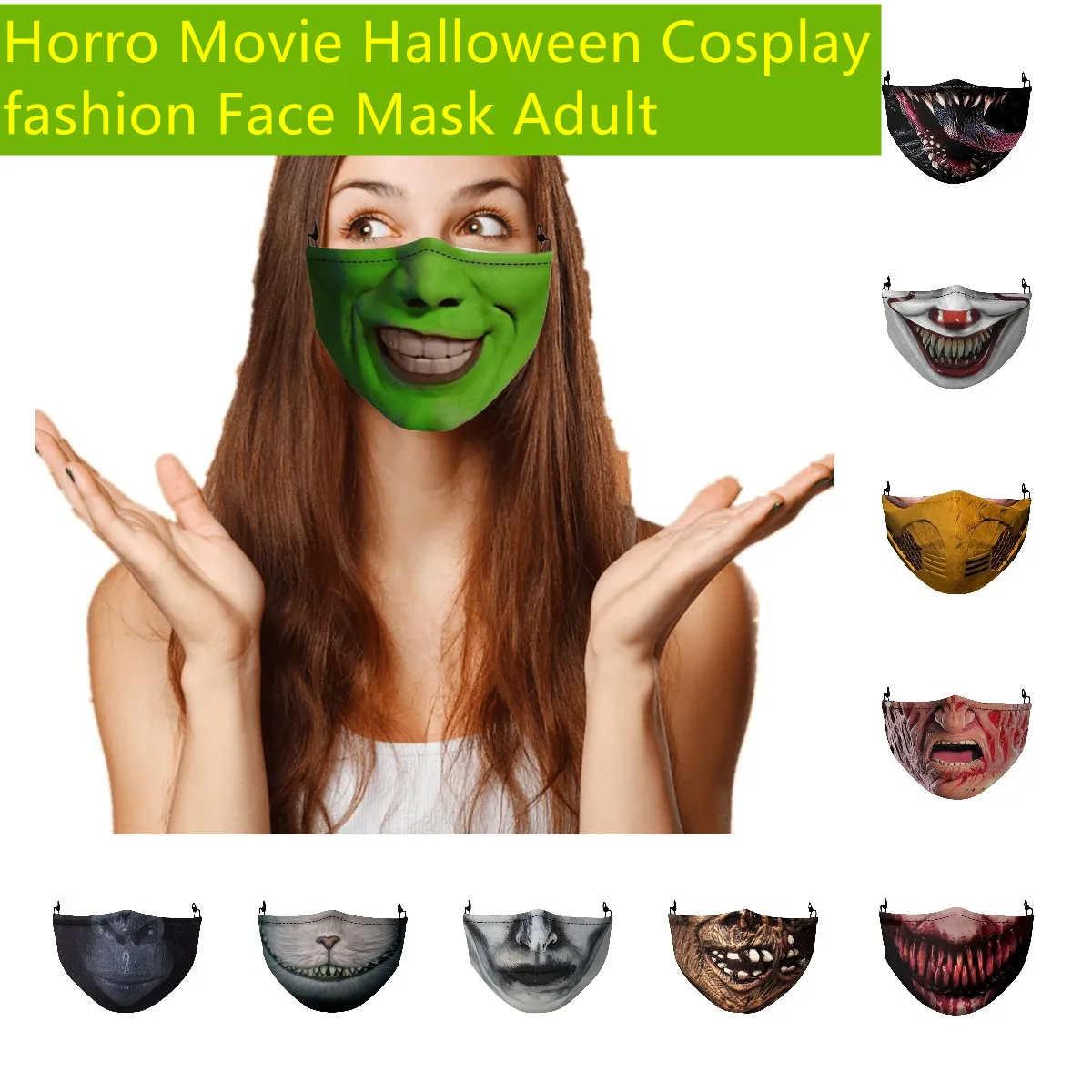 Женская забавная маска для косплея Санта Клауса|Аксессуары костюмов| |