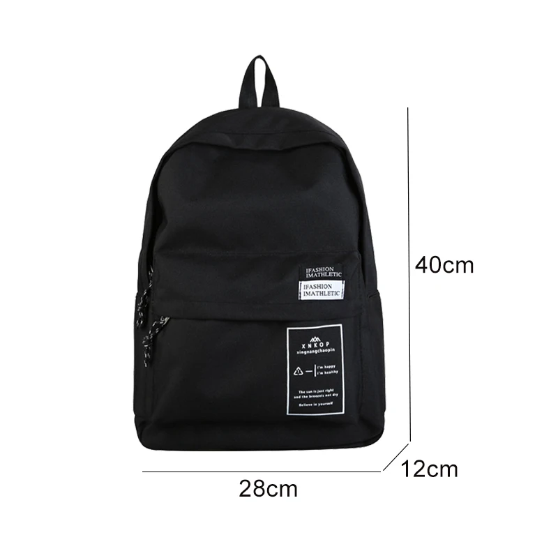 Schoolbag for Girls Students High School Backpack Women's College Students Simple Large Capacity Backpack 2021