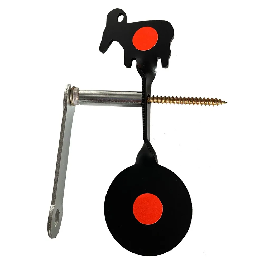 

Bullseye Spinning Targets For Hunting Reactive Training Aid Tool Shooting Target Bullseye Spinning Targets