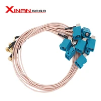 xinangogo rf cable fakra z type female right angle to mcx male right angle rg316 20 100cm