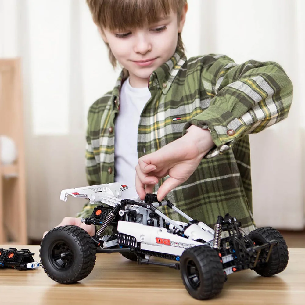 Набор строительных блоков Xiaomi Desert Racing Car 490 шт. цилиндрическая поршневая система