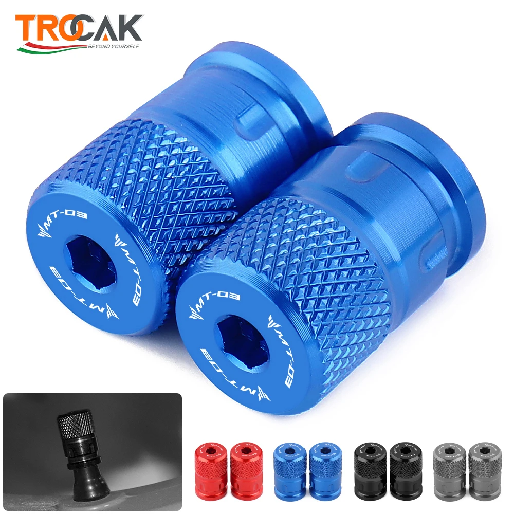 

Новые колпачки клапанов шин мотоциклов, CNC, герметичная алюминиевая крышка для YAMAHA MT03 MT-03 2018 2019 2020