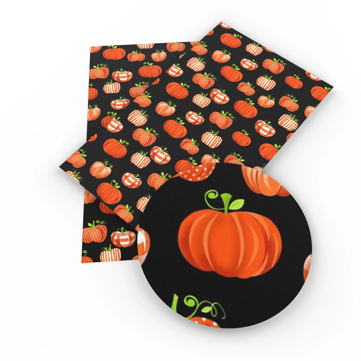 

David accessories 30*140cm Halloween Faux Synthetic Leather Fabric for Bows Leather Crafts DIY Handmade Materials,1Yc11686