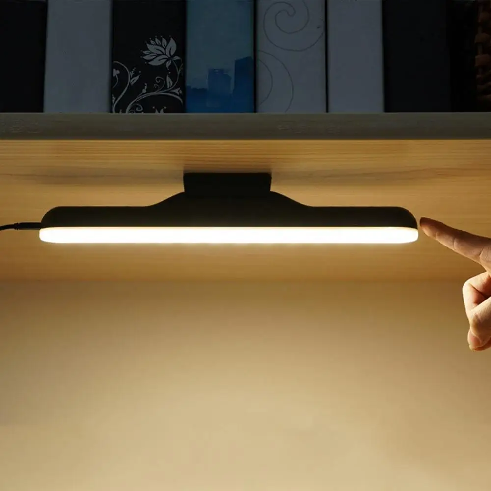 Приглушенный магнит настольная лампа для общежития USB Перезаряжаемый светильник