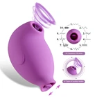 Женские сосательные вибраторы для женщин клиторный язык вибратор перезаряжаемый Стимулятор клитора секс-игрушка для женщин пара