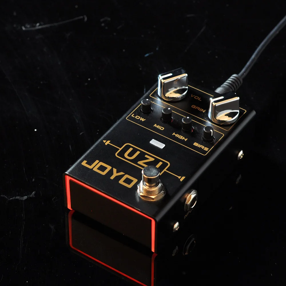 

JOYO R-03 UZI Distortion Guitar Effect Pedal for Heavy Metal Music With BIAS Knob True Bypass Single Effect Guitar Accessories