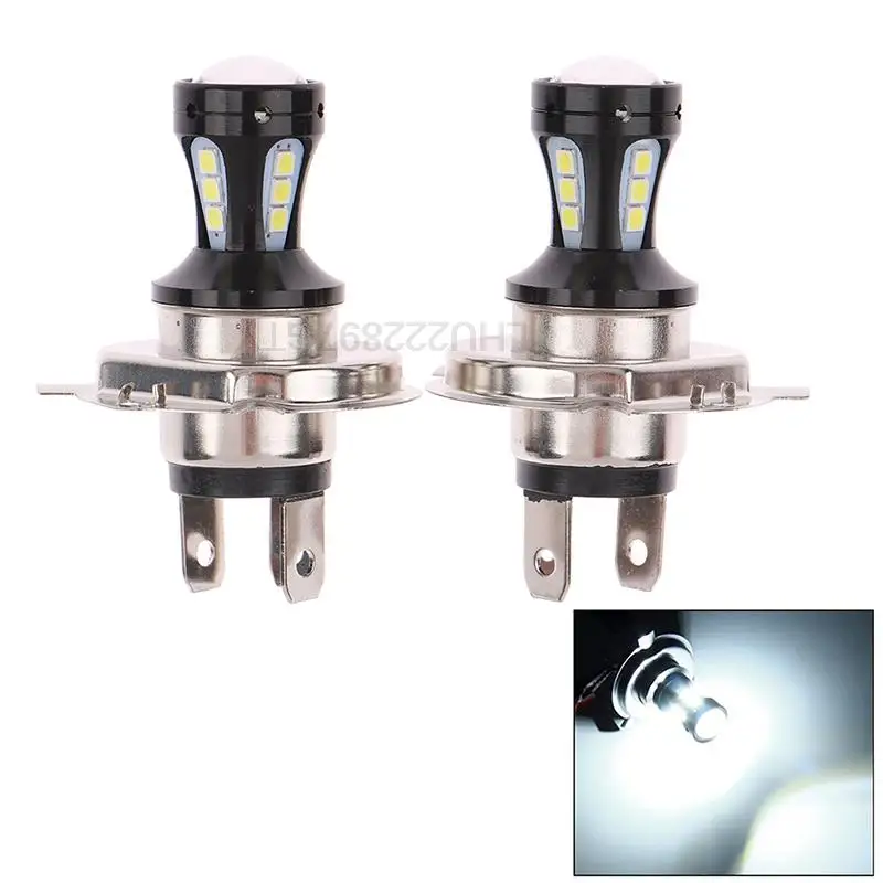 

1PC H4 18W 6500K LED Light Super Bright White Head Car Light Lamp Bulb