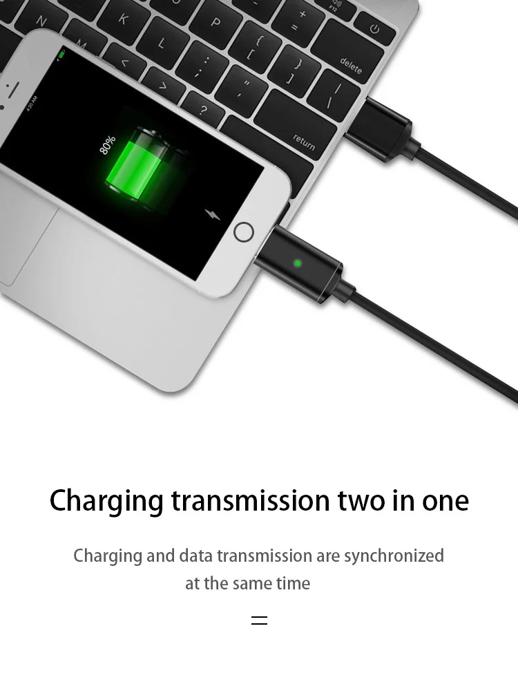 Магнитный кабель usb type C PD 100 Вт 5А, супер быстрый кабель для зарядки и передачи данных 1,8 м для MacBook Pro магнитная зарядка повербанк samsung Galaxy S10 S9 huawei P30 USB-C магнитный кабель