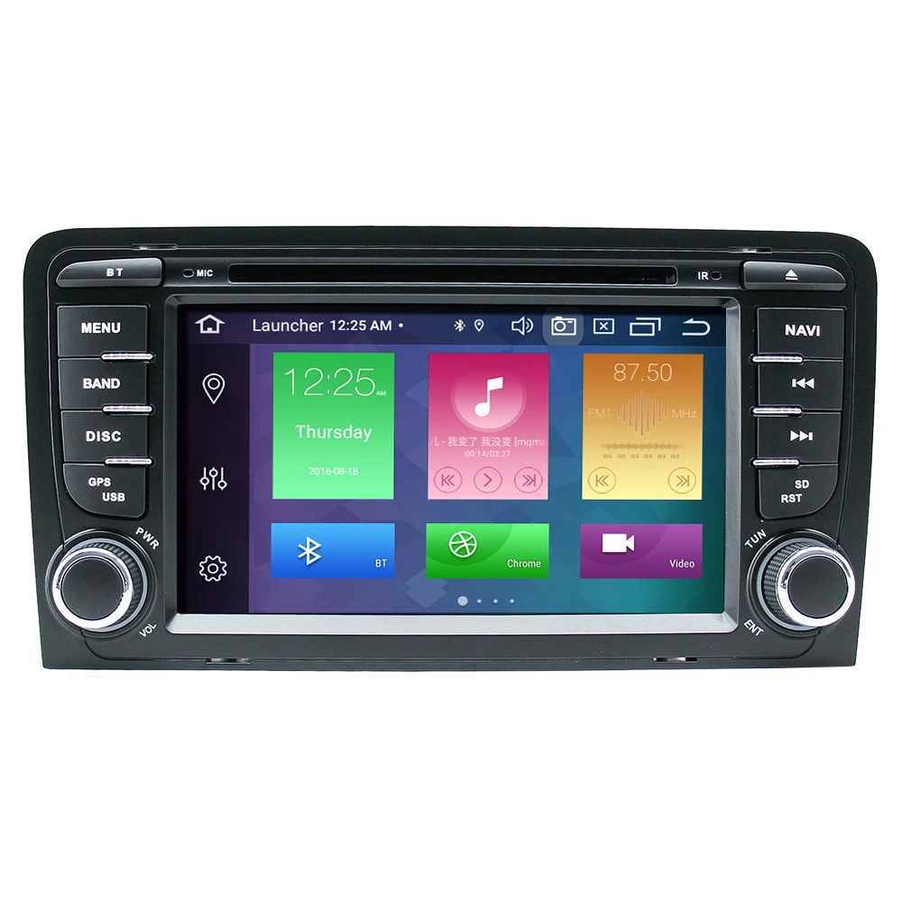 Автомобильный мультимедийный плеер ZLTOOPAI Android 10 0 для Audi A3 S3 2002-2013 gps-навигация