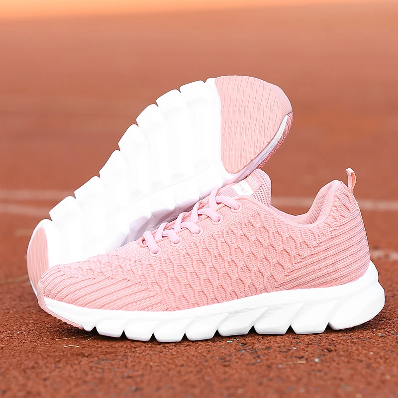 

Autumn Running Shoes for Females Weaving Womens Sneakers Running White Wearable Trainers for Running Women Size 35-42 Footwear