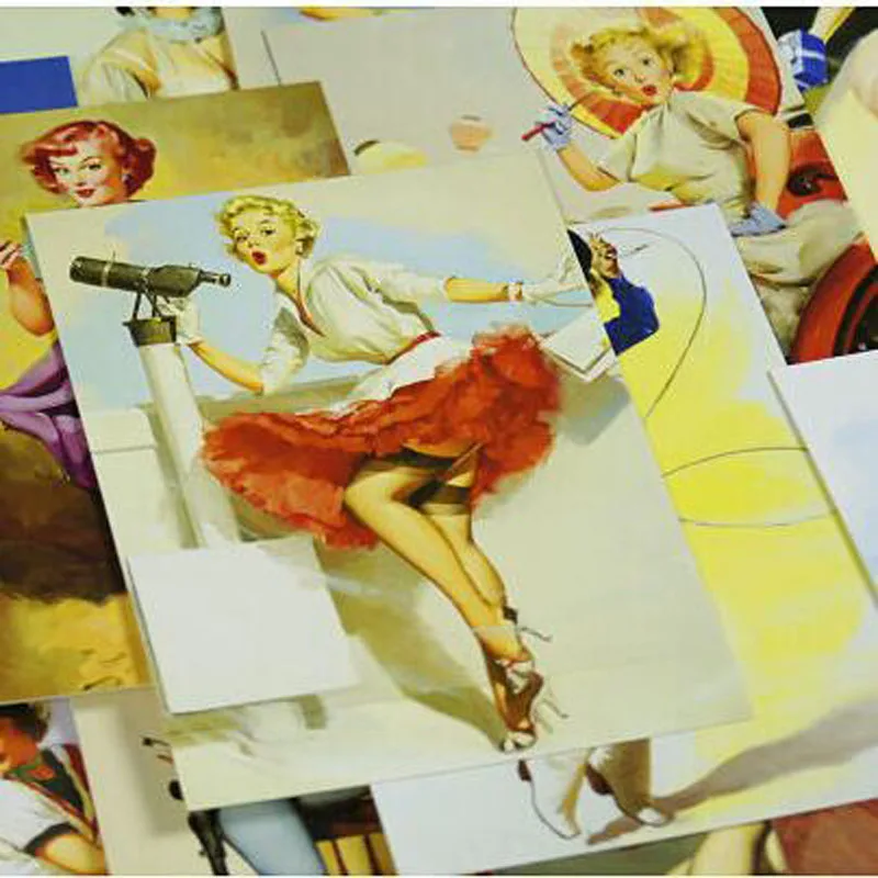 30 шт./лот художник Гил эльгрен классический Европейский ретро винтажный постер