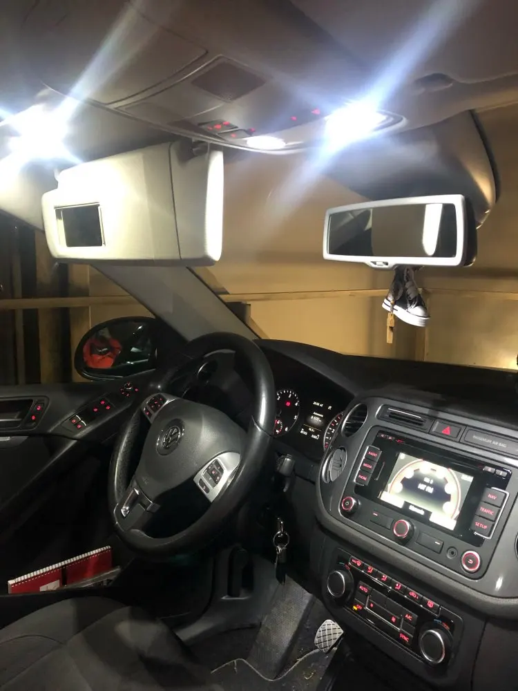 20 штук canbus светодиодный светильник лампа для салона автомобиля T10 W5W гирлянда C5W 31