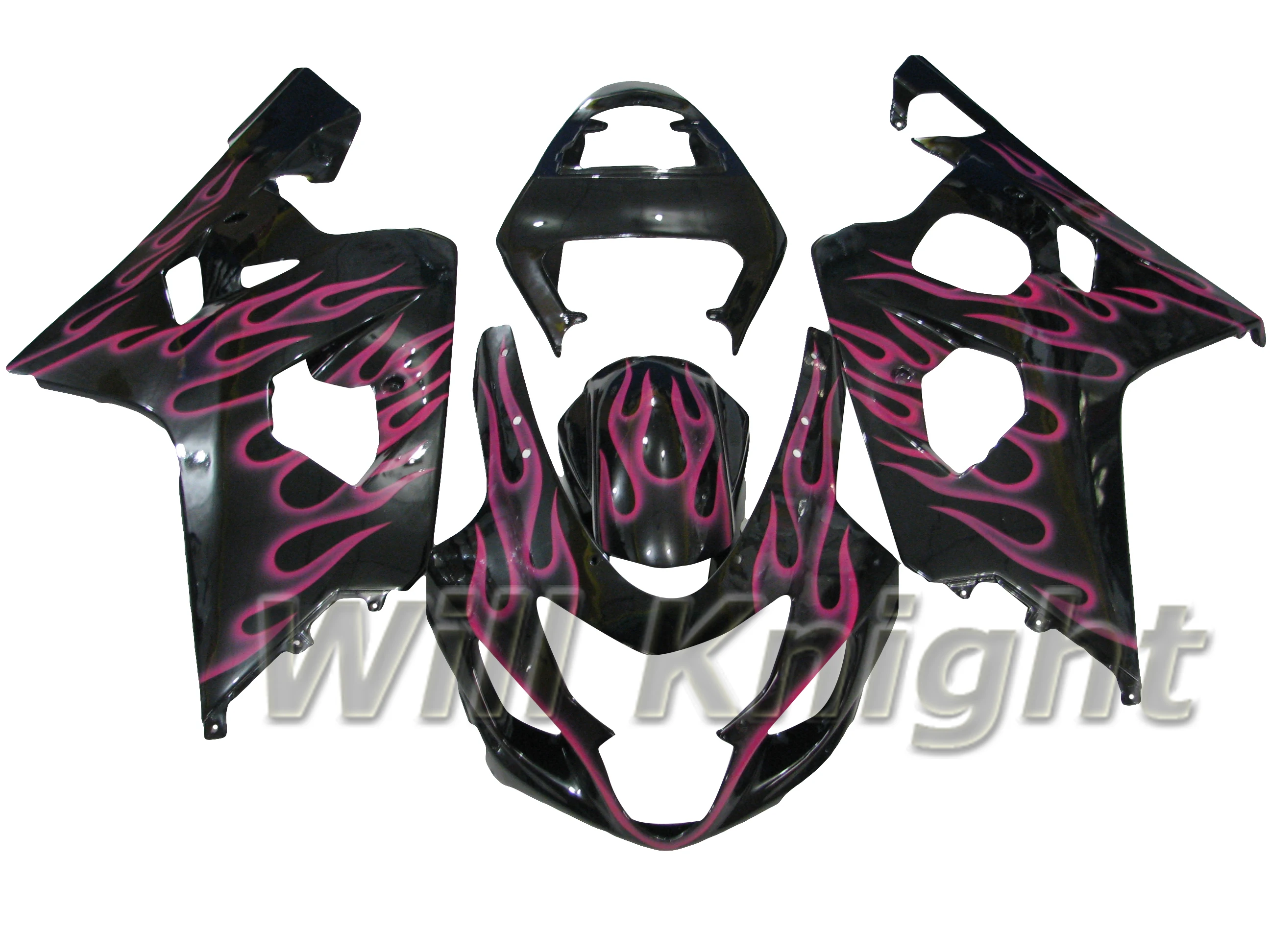 

For Suzuki GSXR600 GSXR750 K4 2004 2005 Blue Black Body Frame Fairing Kits Motorcycle