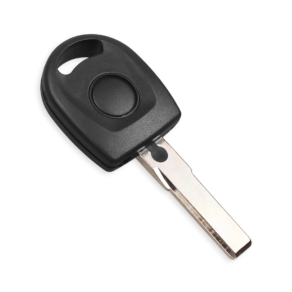 KEYYOU 10 шт. чехол для ключа транспондера без чипа VW Polo Golf Passat SEAT Ibiza Leon SKODA светильник