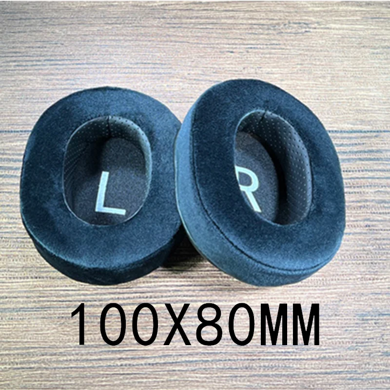 Овальные амбушюры из бархатной ткани накладки для наушников AKG HifiMan ATH Philips или M50X