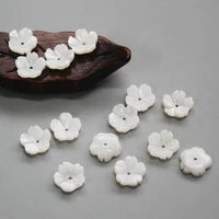 5pcspack natural freshwater shells shell bowl flower hairpin brooch jewelry diy necklace bracelet earrings jewelry accessories
