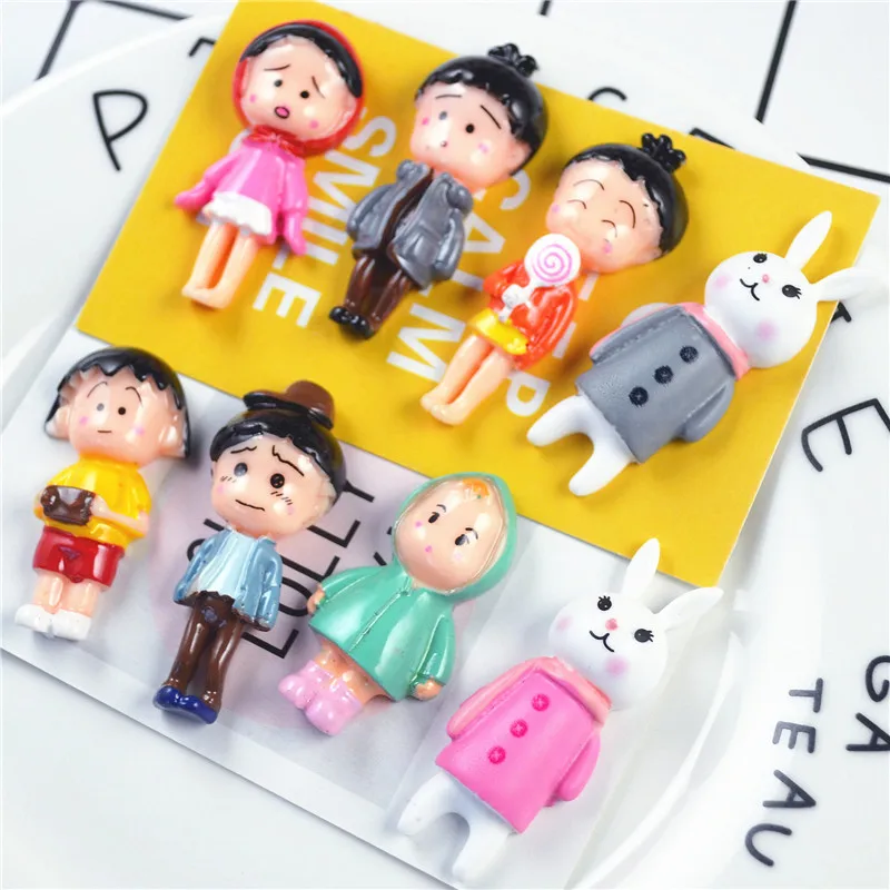 Мультяшный кролик из полимерной глины 9 видов|Пластилин| |