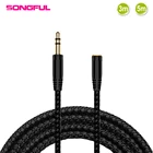 3 м5 м штекер-гнездо 3,5 мм AUX разъем Удлинительный кабель 3,5 вспомогательные наушники динамик стерео Аудиокабели шнур