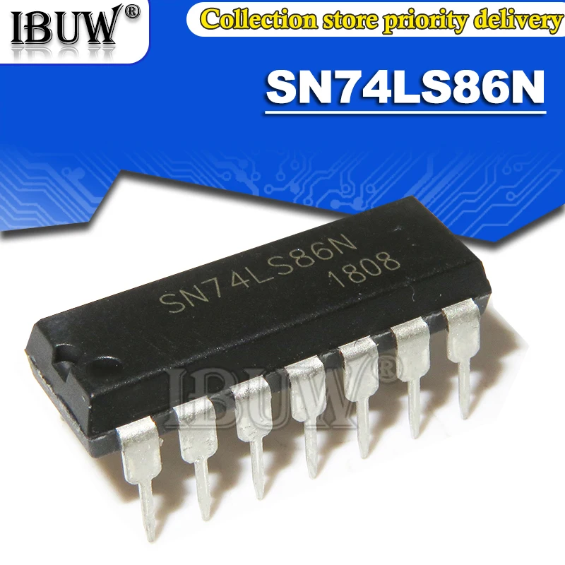 

100PCS SN74lS86N DIP14 SN74lS86 74lS86N 74lS86 DIP Integrated IC