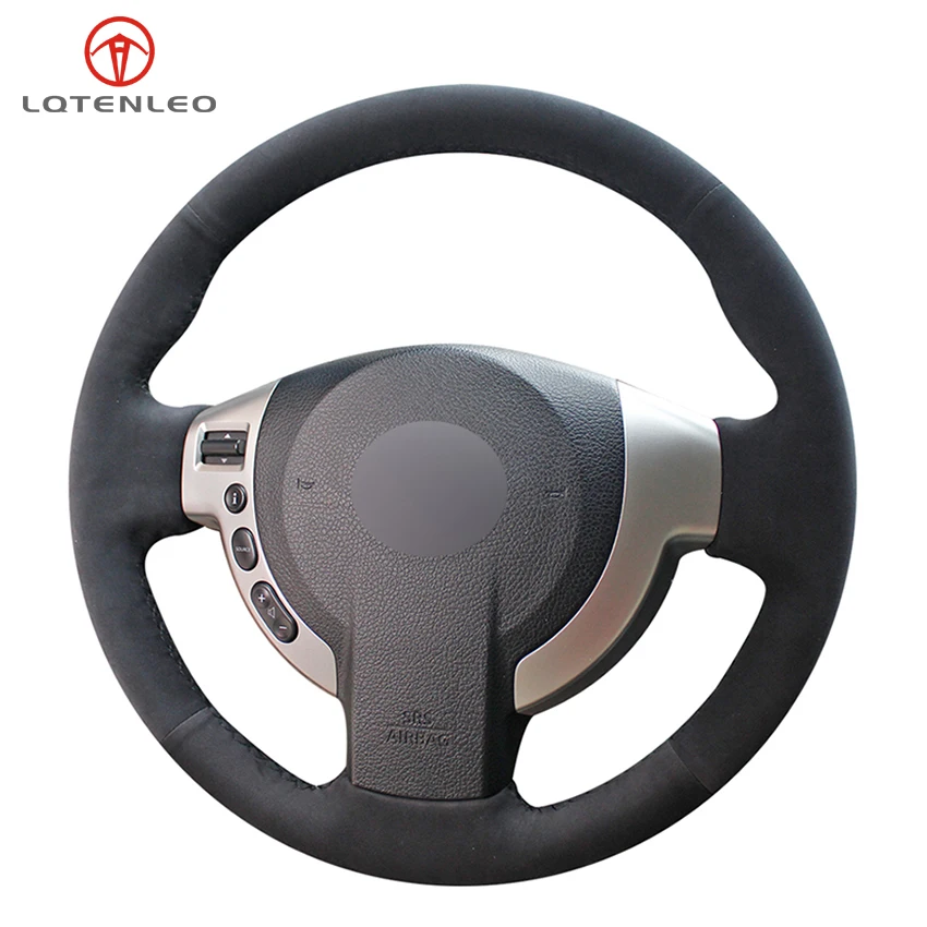 

Оплетка на руль LQTENLEO замшевая черная для Nissan Qashqai 2007-2015, Rogue, X-Trail 2008-2013, NV200 2009-2016, Sentra Frontier