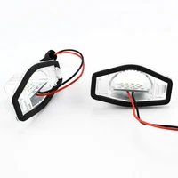 2pcs error free led canbus number license plate light for honda accord civic city odyssey for acura tsx rl tl ilx 1999 2013