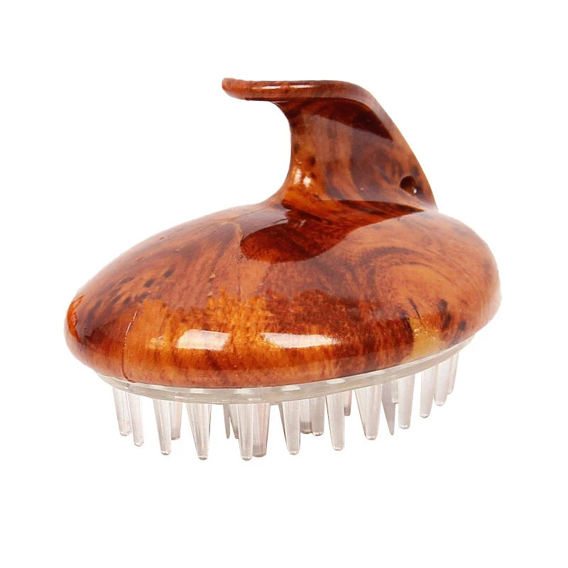 Щетка для волос шампунь спа похудения силиконовая голова тела круглый гребень