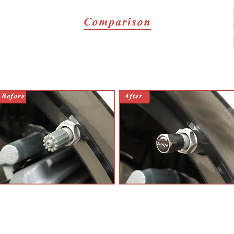 4 шт. декоративные аксессуары для автомобильных шин колпачки клапанов детали