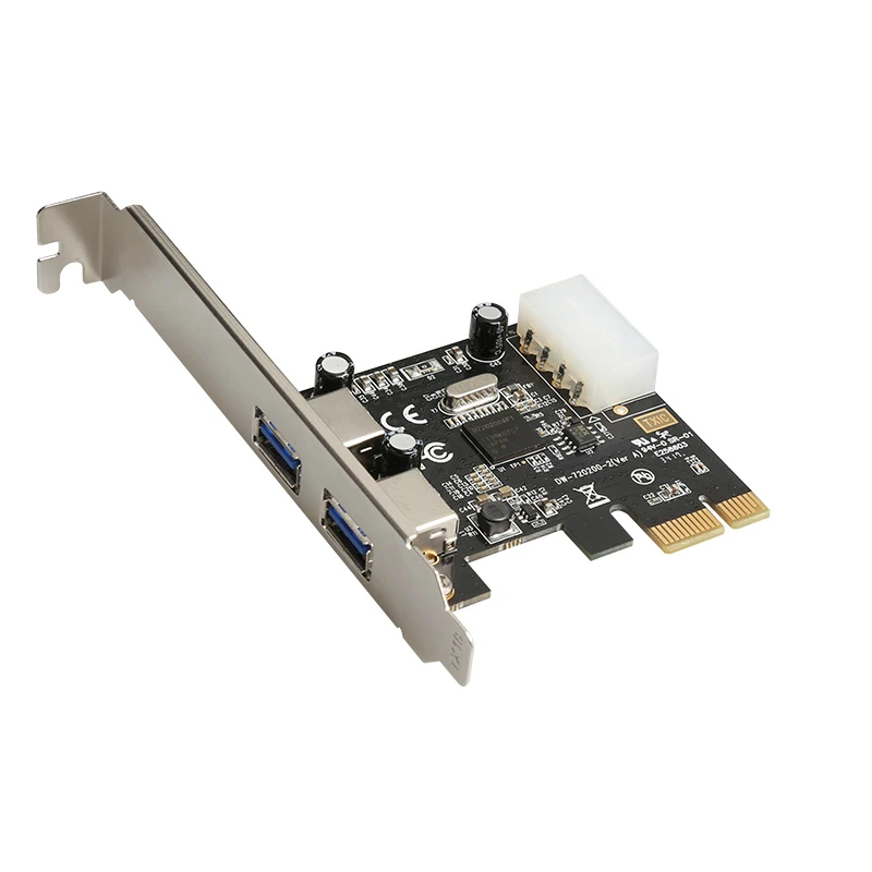 PCI Express до 2 USB3.0 карты расширения Компьютерные аксессуары USB Райзер адаптер для NEC