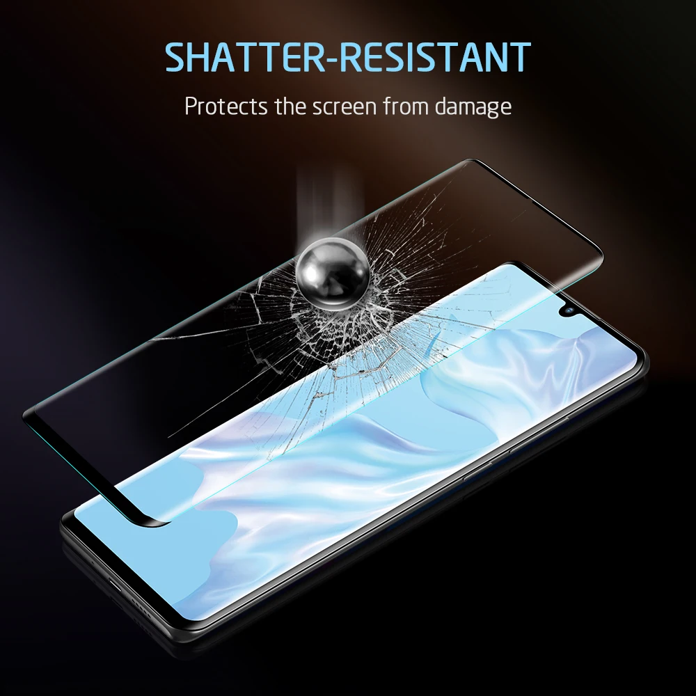 2 шт./лот ESR Защитная пленка для экрана Huawei P30 Pro закаленное стекло 3X сильнее с
