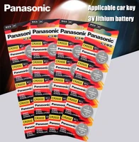 panasonic original 20pcslot cr 2032 button cell batteries 3v coin lithium battery for watch remote control calculator cr2032