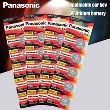 Panasonic Original 20 pcs/lot cr 2032 Baterai 3V Koin Baterai Lithium Untuk Watch Remote Control Kalkulator cr2032