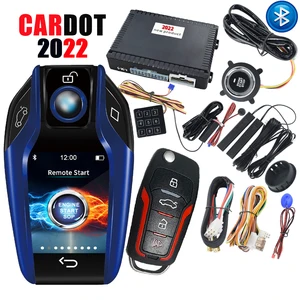 CARDOT LCD Автомобильный ключ Pke бесключевой доступ дистанционная стартовая система умная Автомобильная сигнализация для рынка Бразилии и России