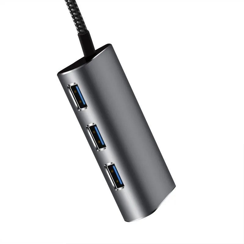 Сетевая карта Type C 3 1 USB RJ45 гигабитная сетевая + 0 концентратор Бесплатный