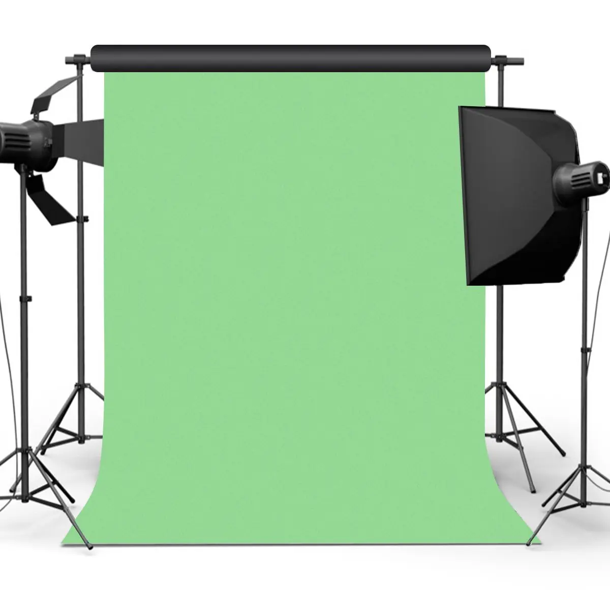 

Green Solid Color Waterproof Photography Background Cloth Wholesale For Wedding Photography Birthday Parties Bars Ployester