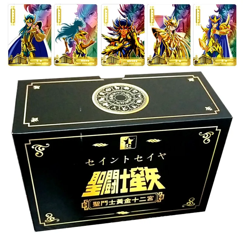 

30PACK 90pcs Saint Seiya Golden Saint Golden Hades Redraw Repaint Original Composite Craft Hobby Game Collection Cards Gifts
