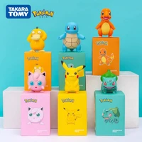 takara tomy genuine pokemon figures 5 8cm pet collection japan animal charmander pikachu model dolls toys best gift for kid