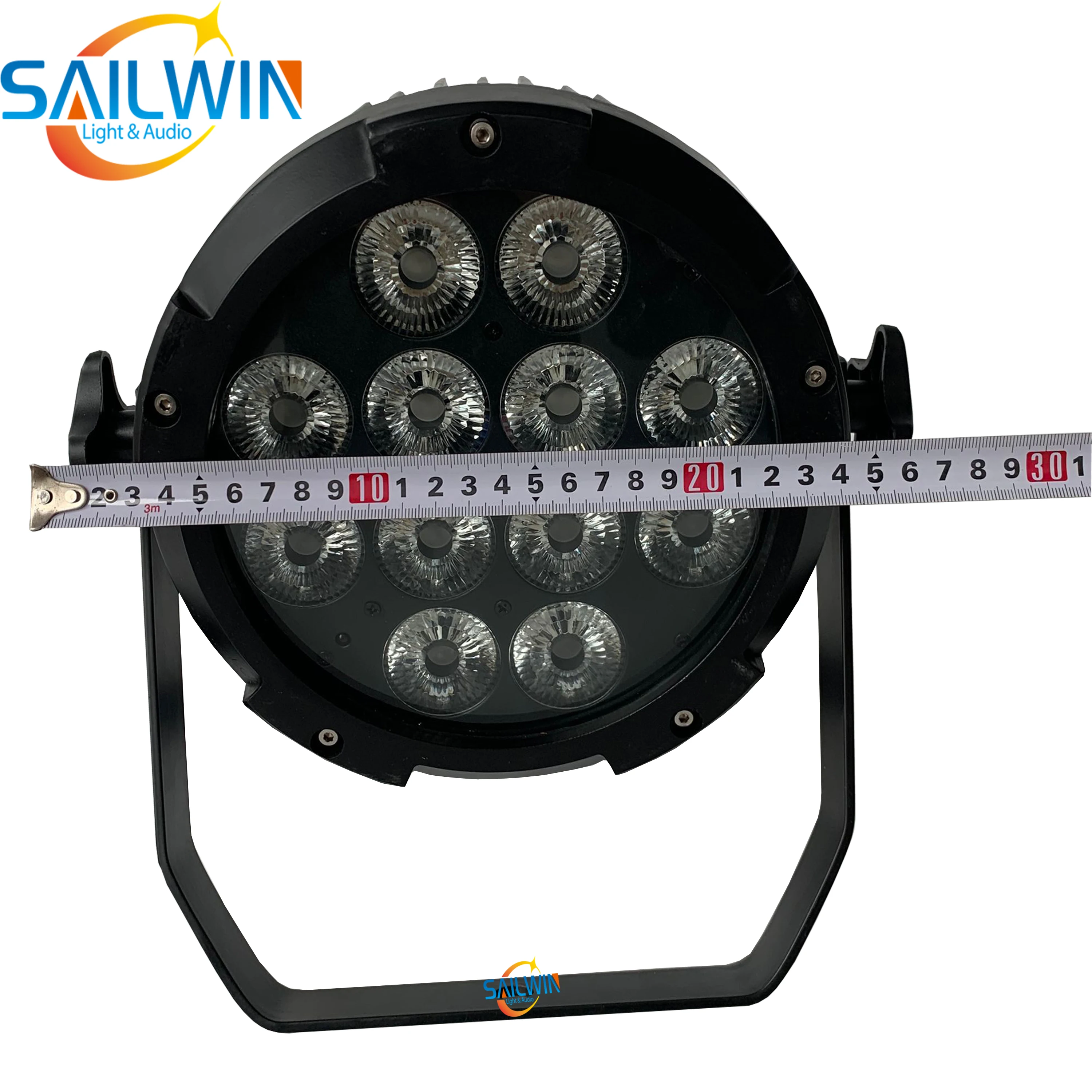 Sailwin IP65 waterproof outdoor wedding dj club event stage led par can light 12x18w 6in1 wireless battery powered | Лампы и освещение