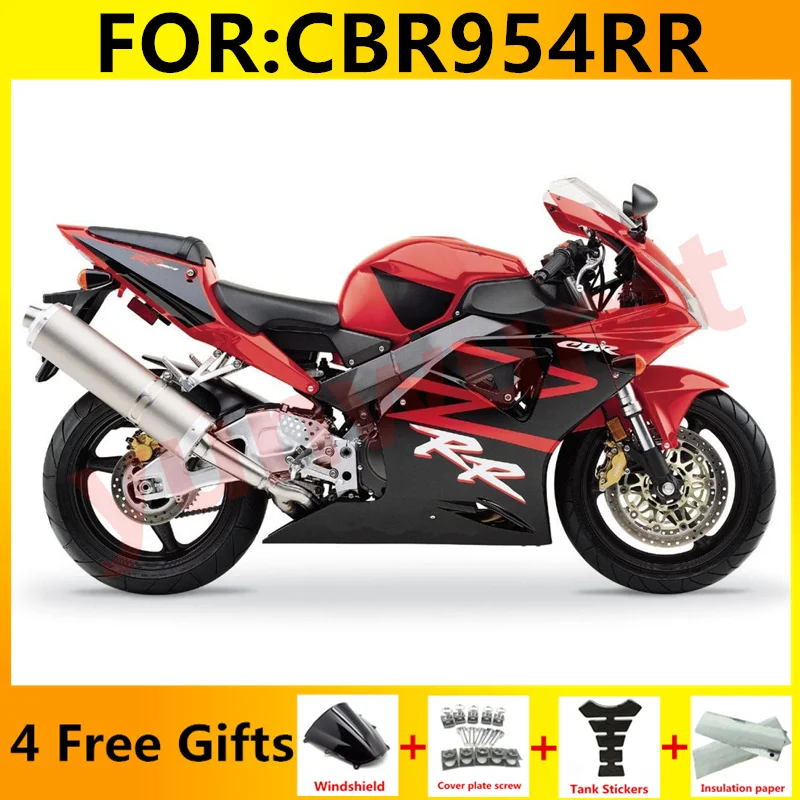 Комплект обтекателей для мотоцикла HONDA CBR900RR CBR954RR 02 03 CBR 900CC 954 954RR CBR900 CBR954 RR 2002 2003