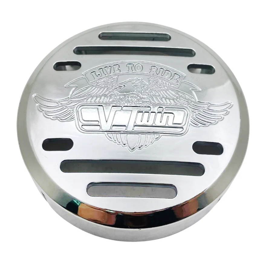 ABS хромированный чехол для мотоцикла Yamaha V-Star 650 Classic Custom 98-13 Vstar 1100 Silverado 99-09 Kawasaki Vulcan