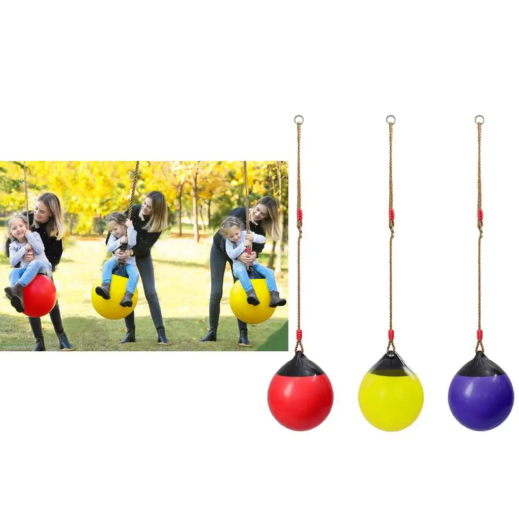 Children's Ball Swing Game Toys Child Balance Ball Swing Discs Kids Garden Playground Backyard Entertainment Equipment Gifts