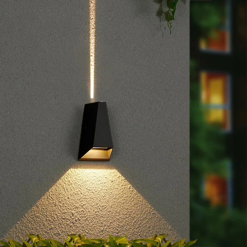 LED Wall Lamp IP65 Waterproof Indoor & Outdoor Aluminum Wall Light Surface Mounted Cube LED Garden Porch Light  Outdoor Lamp LED