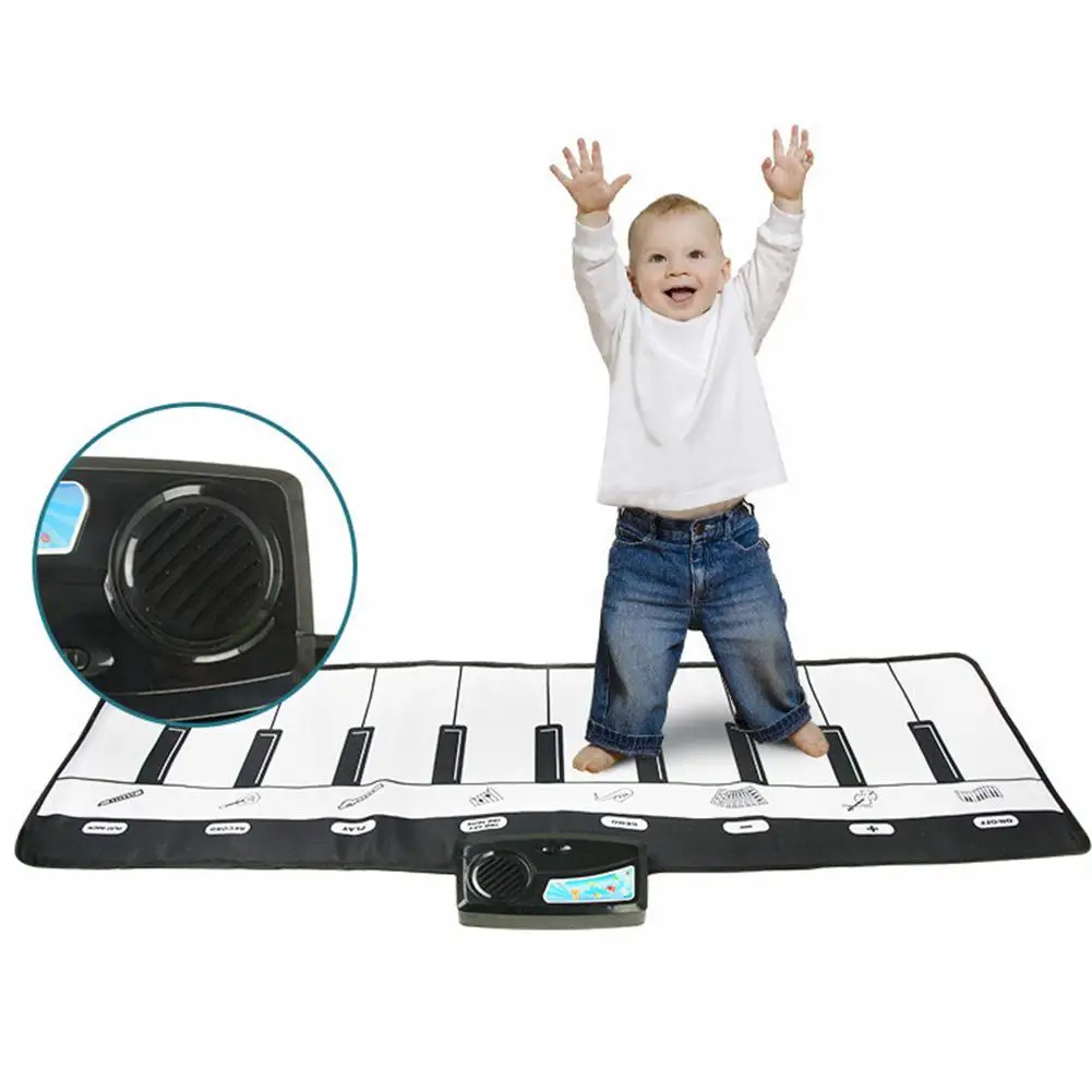 Kidlove многофункциональная фортепианная подстилка для танцев музыкальный ковер сенсорная игра обучающая игрушка