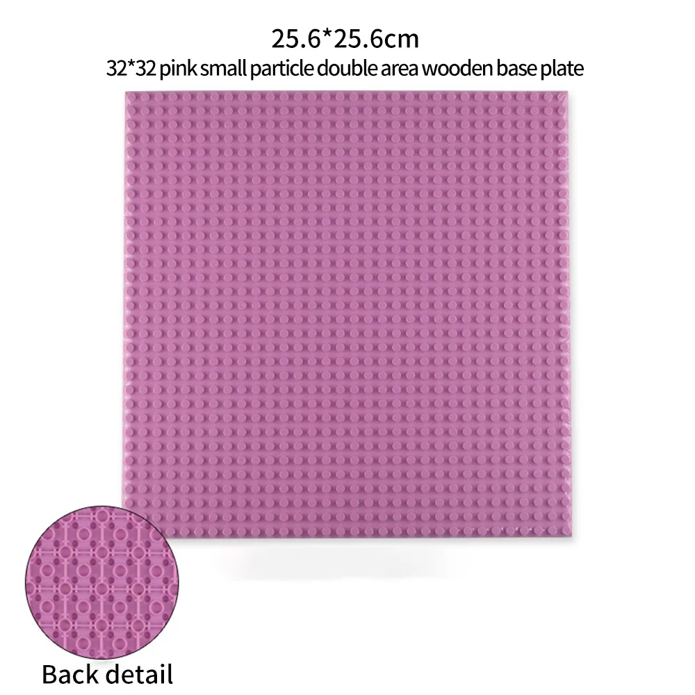 

Diy Building Blocks 32*32 Dots Double-sided Baseplates Bricks DIY City Base Plate Compatible Brands small Kids Model Classic Toy