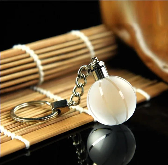 Баскетбольный футбол брелок для ключей шар кристалл Брелоки Скорпион земля