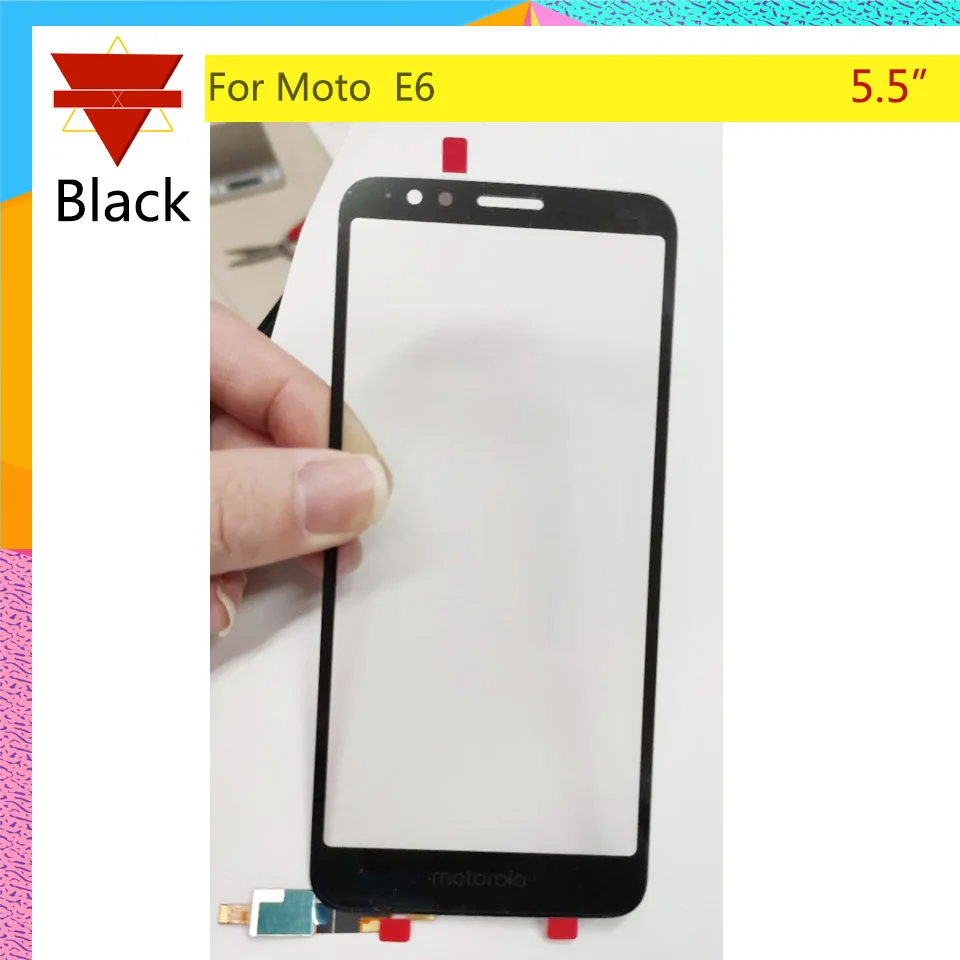 

5.5" Touchscteen For Motorola Moto E6 XT2005-3 Touch Screen Digitizer Front Glass Panel Sensor