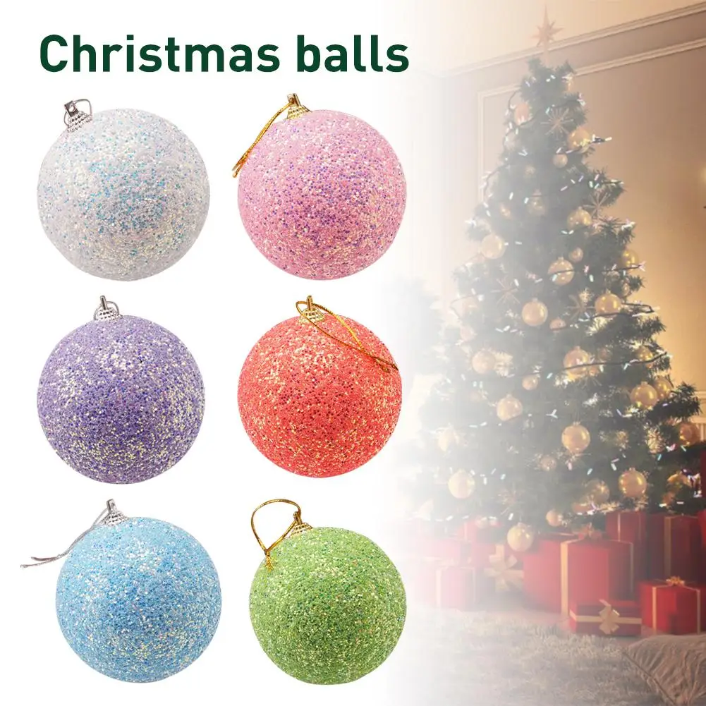 12 шт 7 см инновационные пластиковые красные Белые Рождественские шары ручной