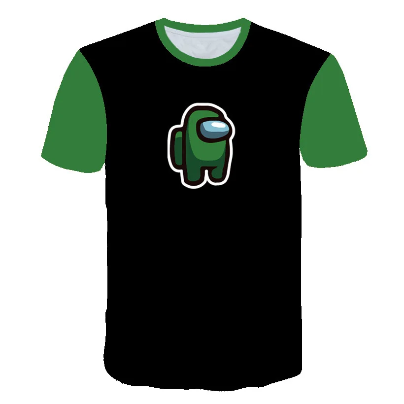 

Game Among Us O Neck T-shirt Kids Funny Boys T Shirt For Girl Graphic T Shirts Summer Cotton Short Sleeve Tee Camisas 2021