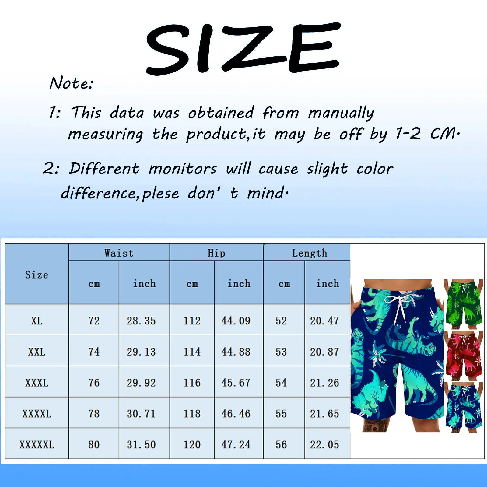 

Summer Sports Shorts Breathable basketball Running Plus Size Loose Beach Casual Shorts Men Dinosaur 3D Fun Print Shorts clothing