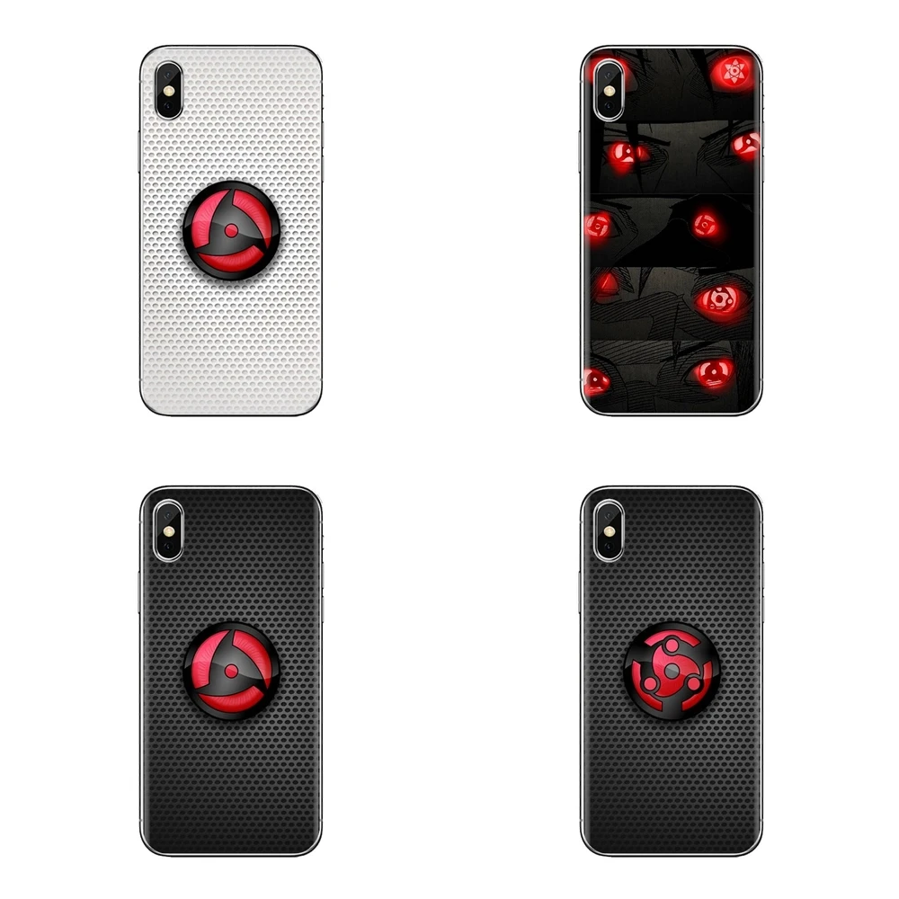 Силиконовый корпус Чехол героя аниме Наруто сасуке Шаринган глаза для LG G3 G4 мини